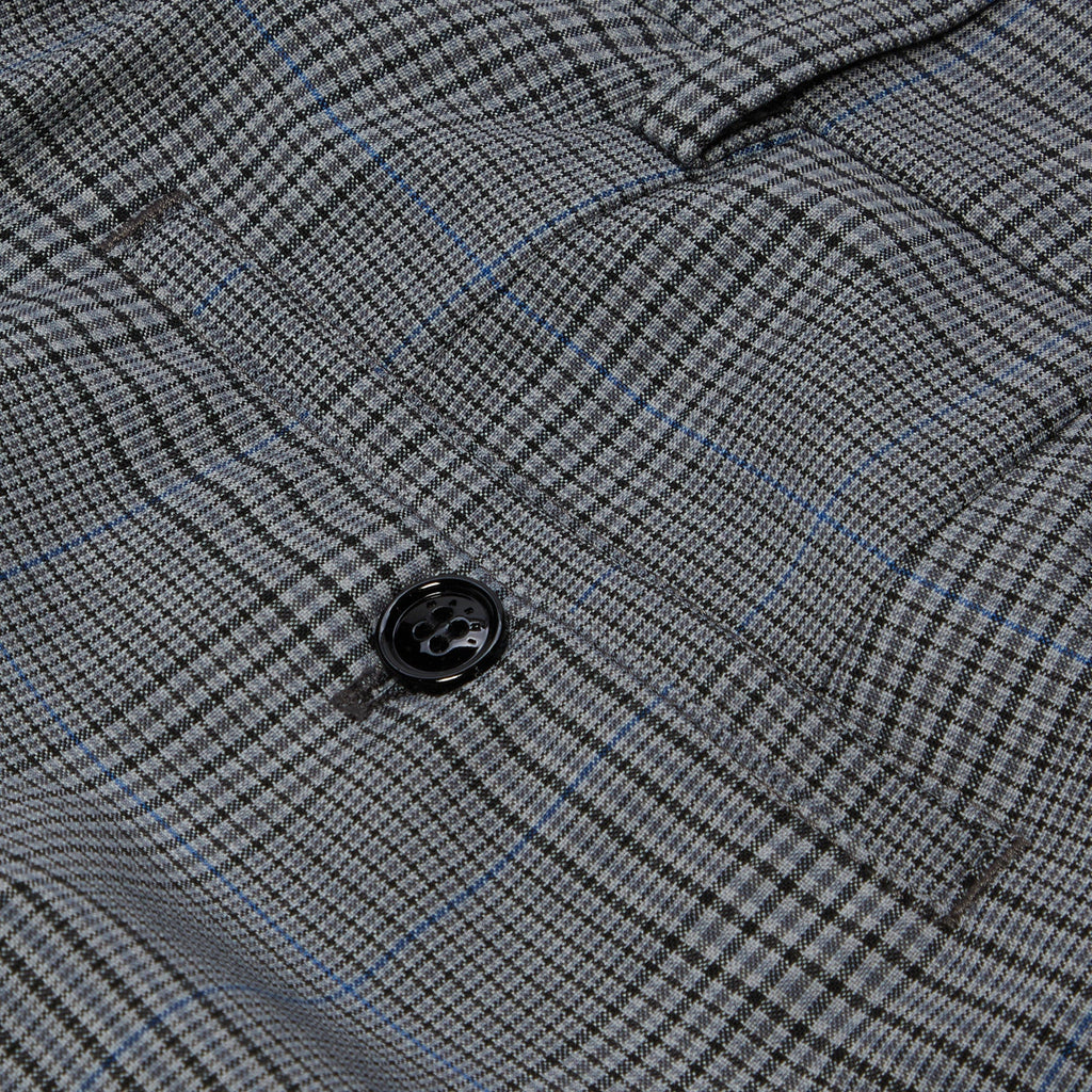 MARNI Prince of Wales Wool Check Trousers (Truffle)