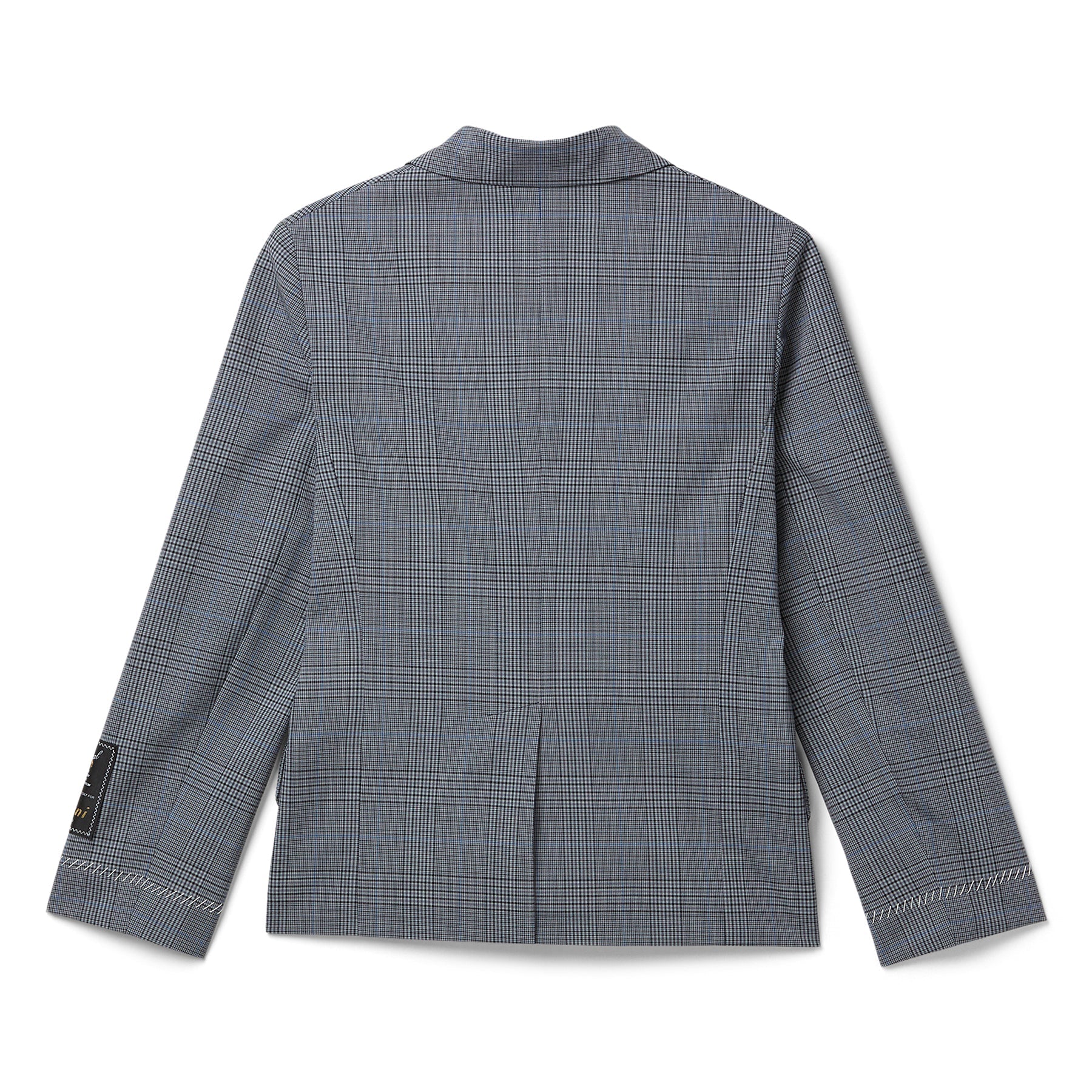 MARNI Prince of Wales Wool Check Cropped Jacket (Truffle)