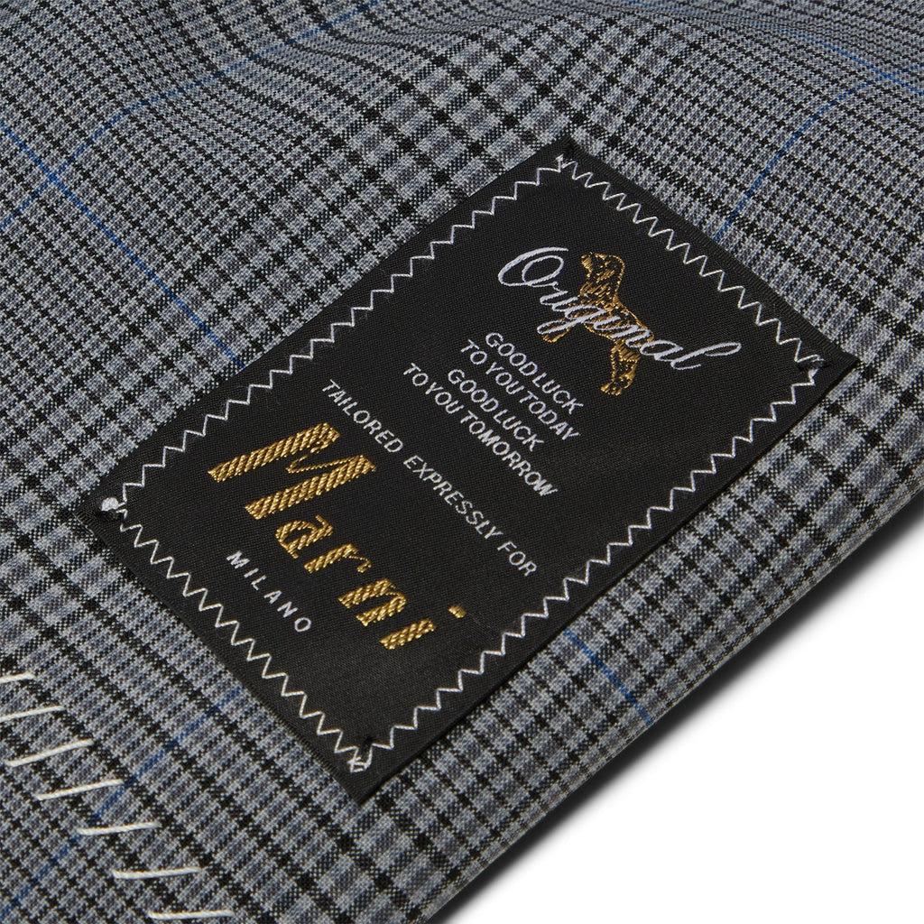 MARNI Prince of Wales Wool Check Cropped Jacket (Truffle)