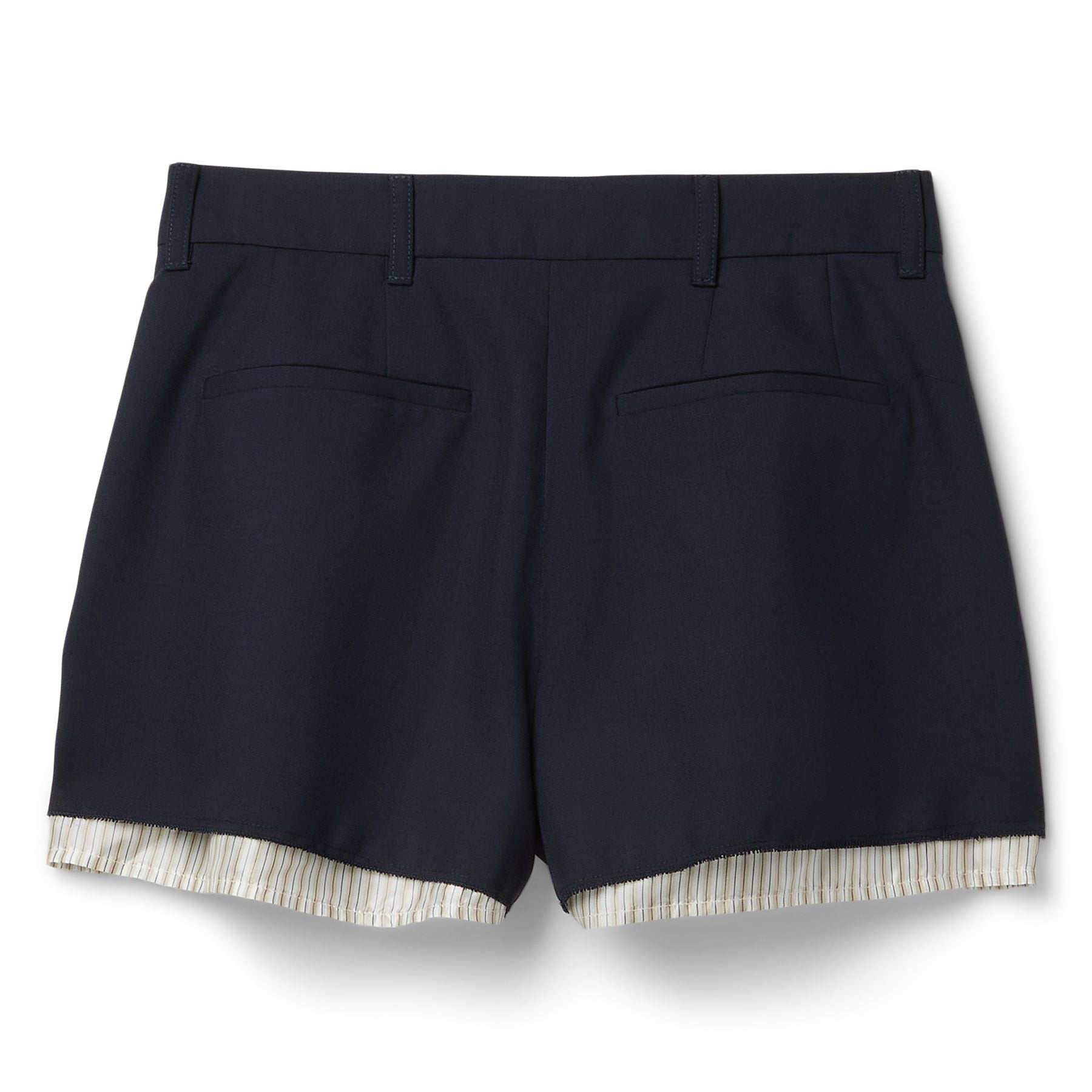 MARNI Wool Shorts (Blue/Black)