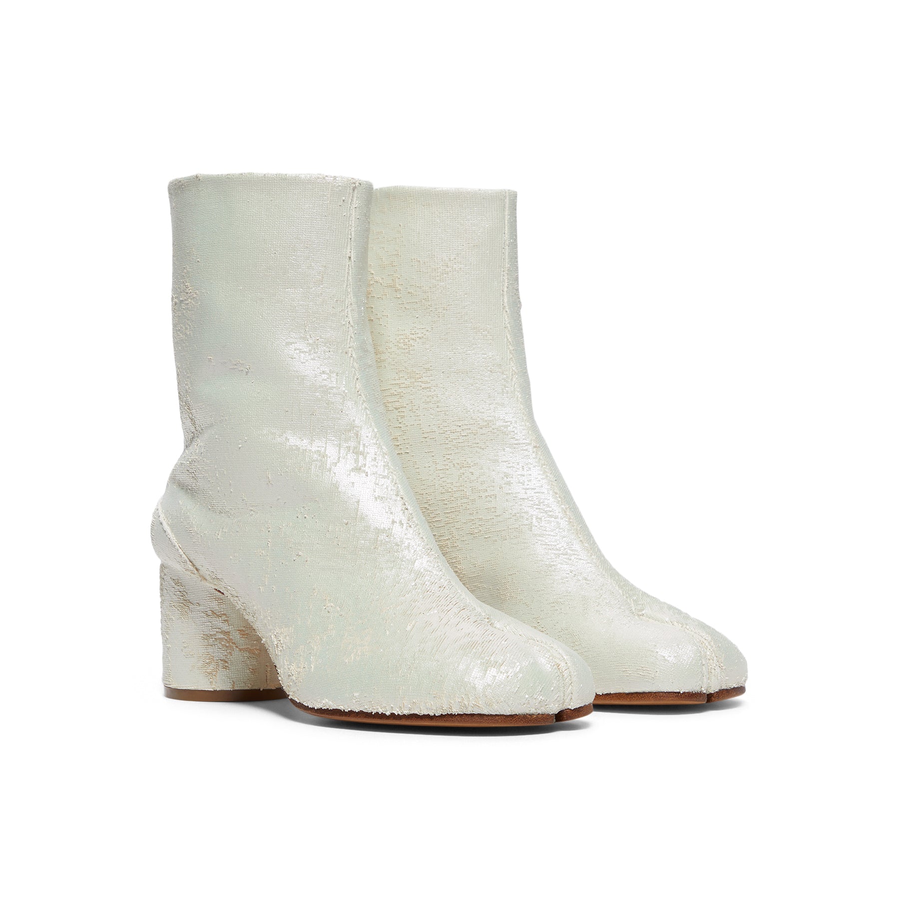 Maison Margiela Tabi Ankle Boots H60 (White Pearly)