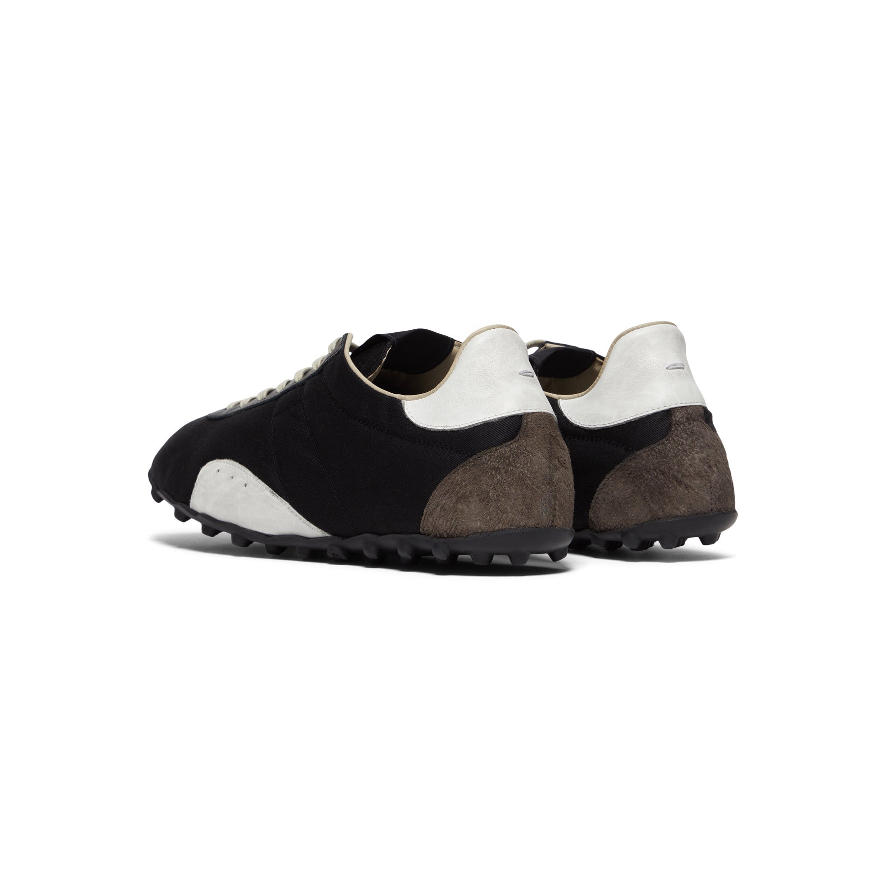 Maison Margiela Sprinter Low Top Shoes (Black/White/Anthracite)