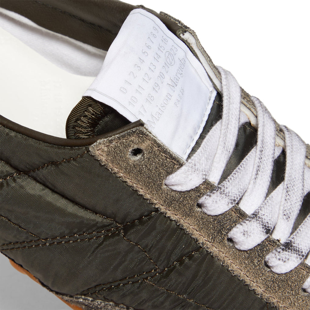 Maison Margiela Sprinters Low Top (Dark Green/White/Grey)
