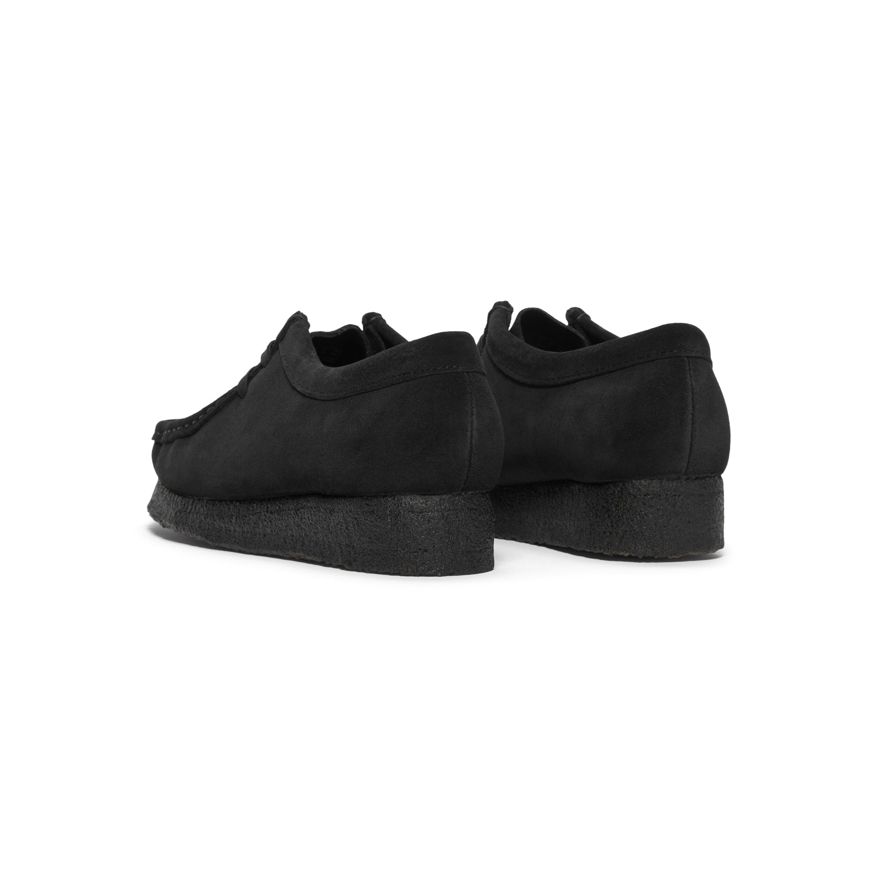 Clarks Womens Wallabee (Black Suede)