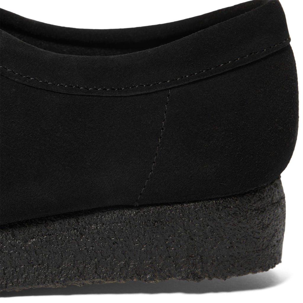 Clarks Womens Wallabee (Black Suede)