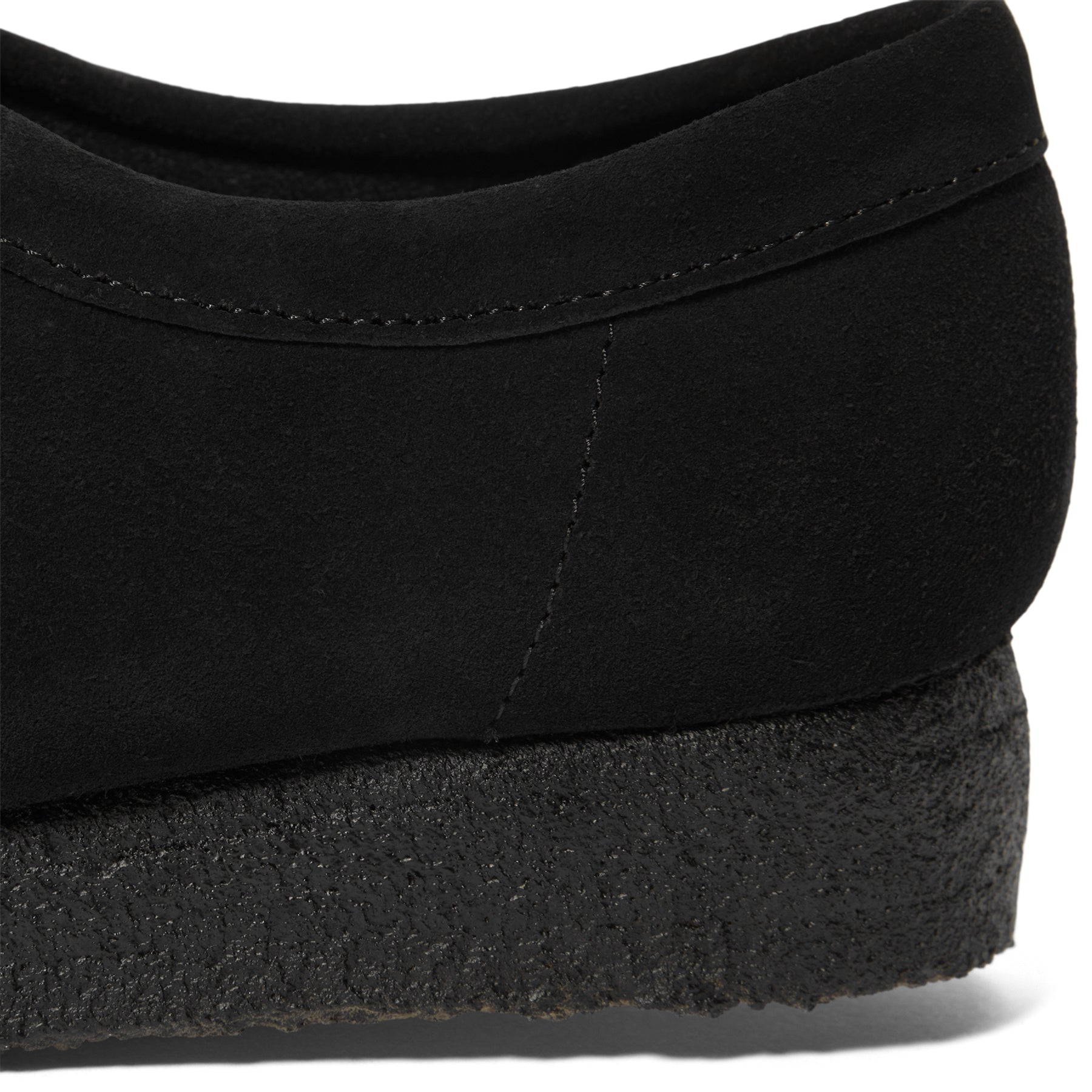 Clarks Womens Wallabee (Black Suede)