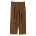 Butter Goods Pleated Trousers (Chocolate)