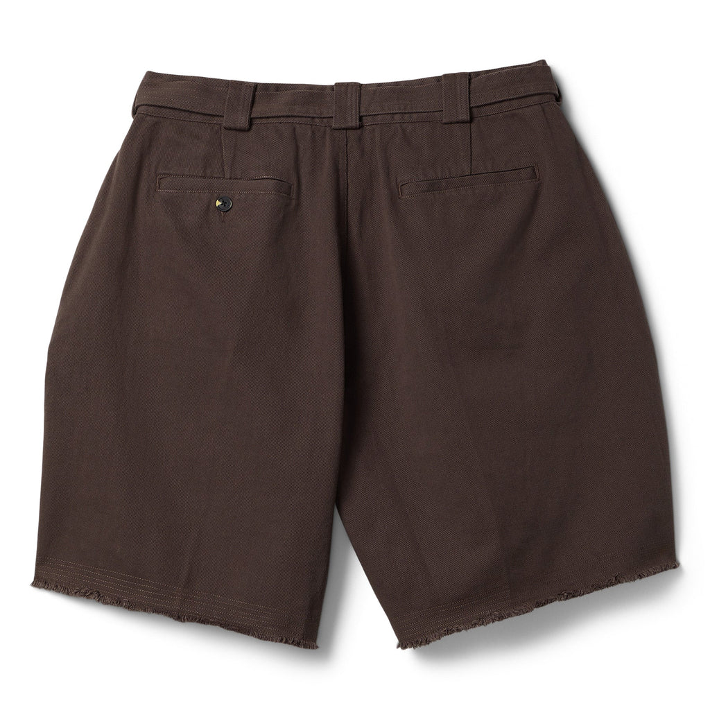Beach Brains Pleated Suit Short (Dark grey)