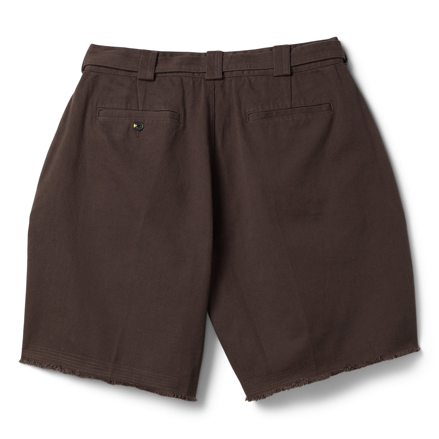 Beach Brains Pleated Suit Short (Dark grey)