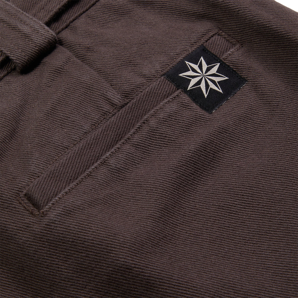 Beach Brains Pleated Suit Short (Dark grey)