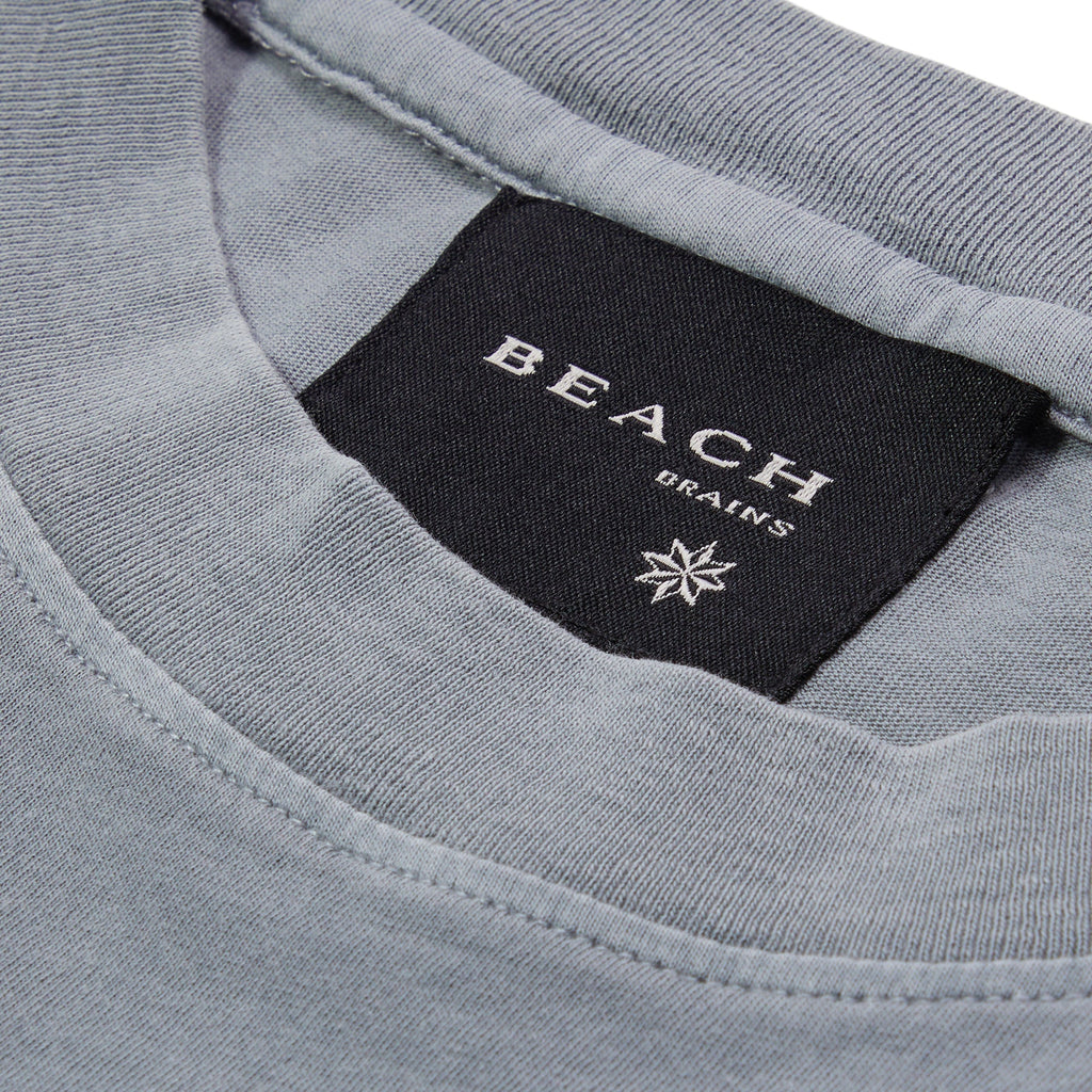 Beach Brains Tide T-Shirt (Steel)