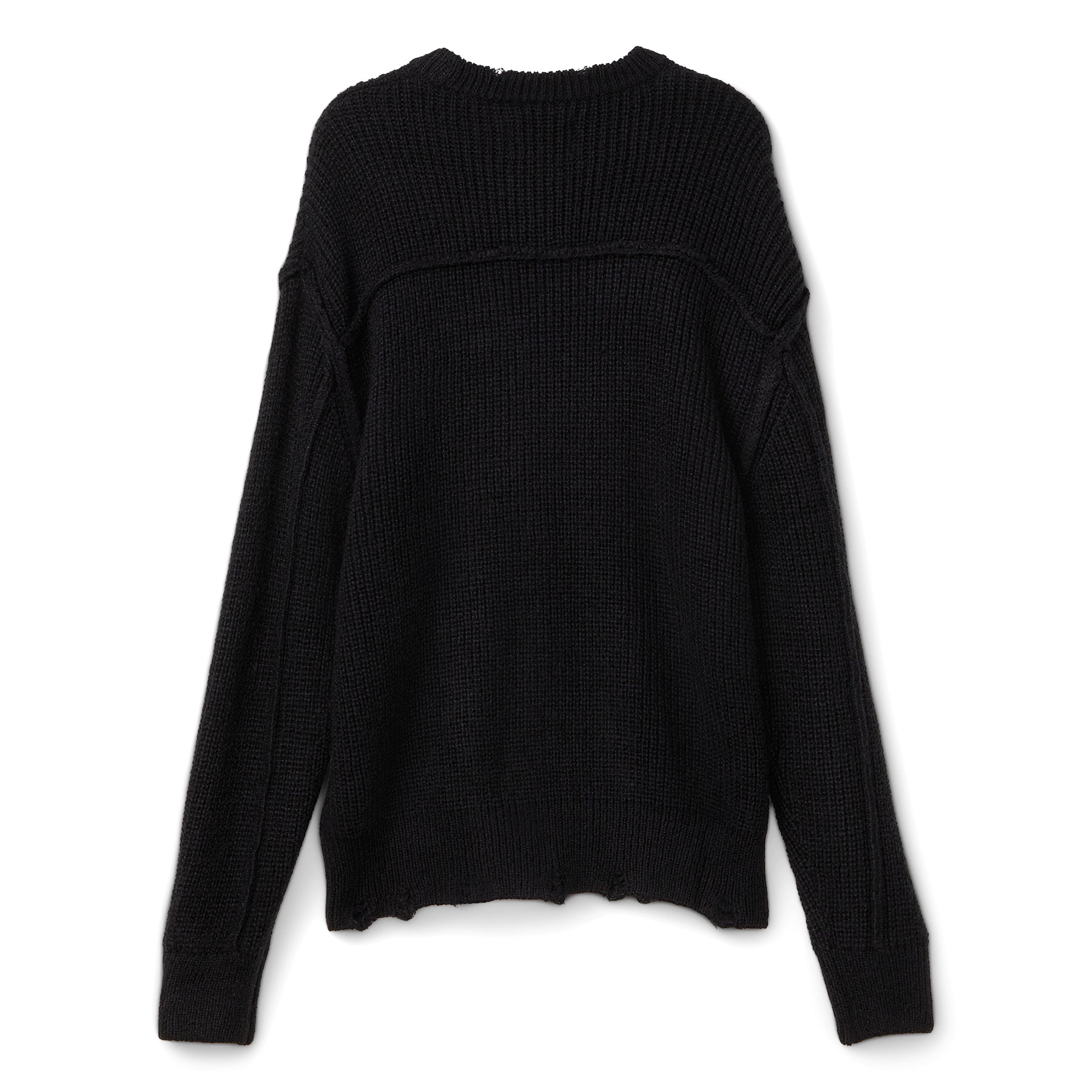 Beach Brains Session Knit Sweater (Black)