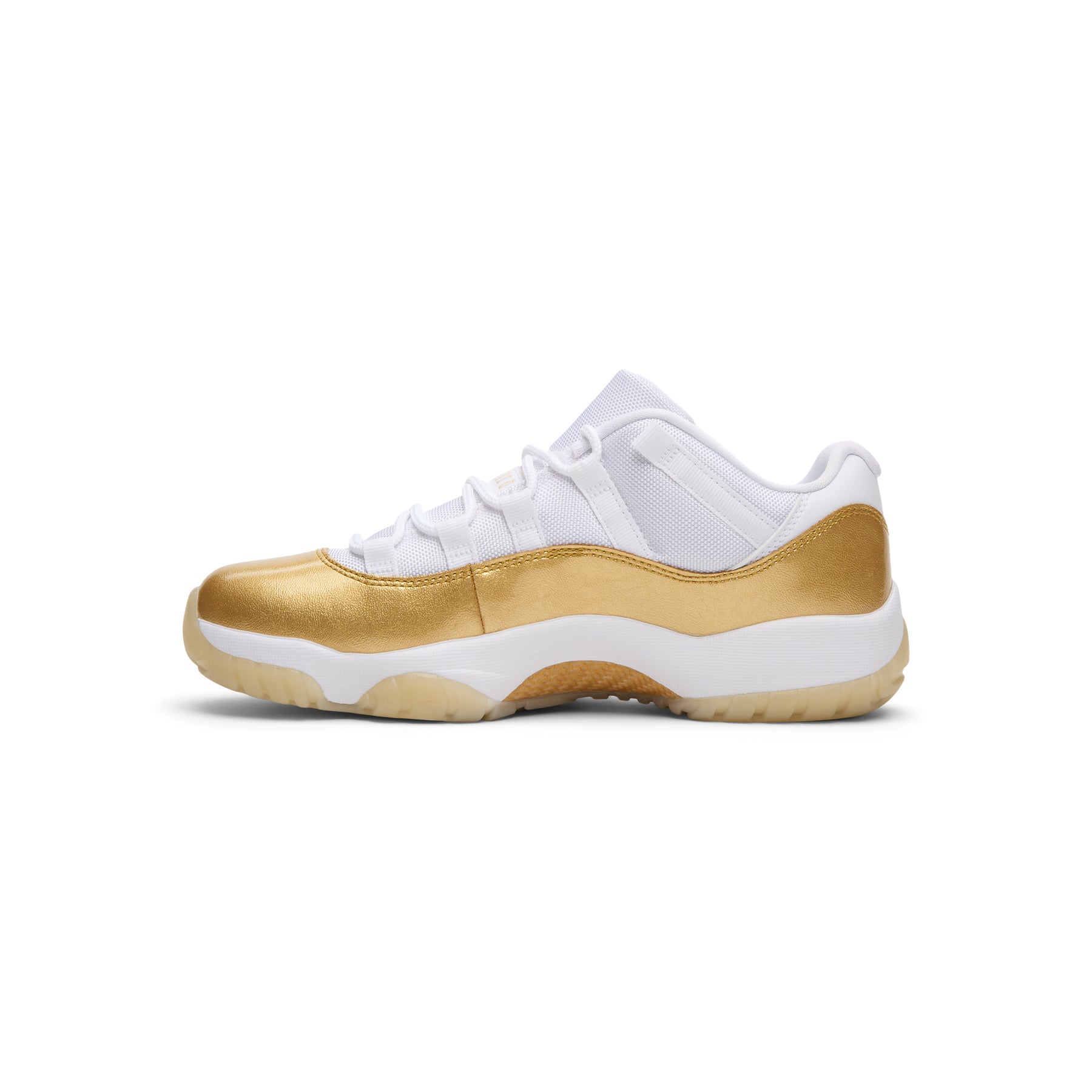 Air Jordan 11 Retro Low "Mother's Day" (White/Metallic Gold-Team Gold)