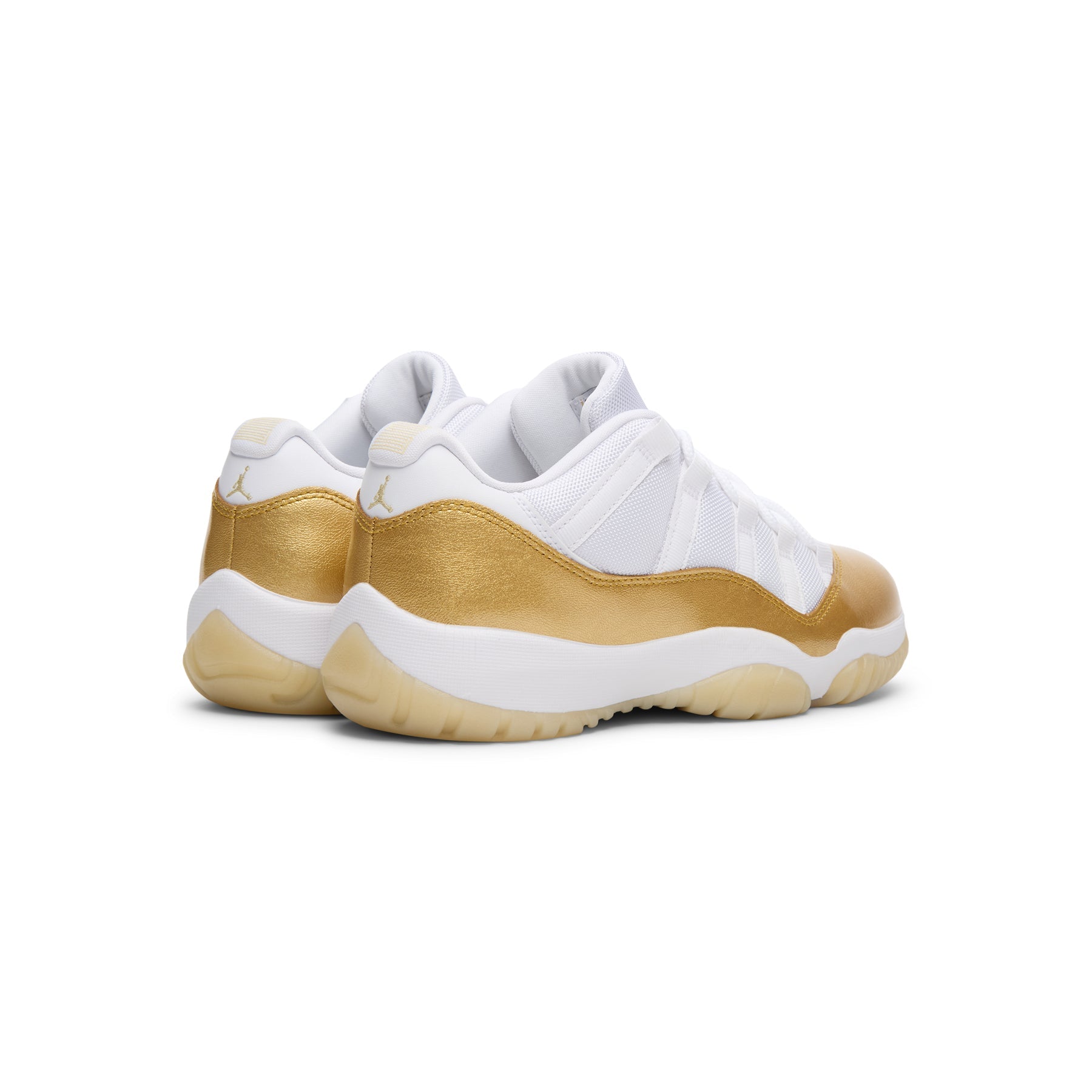 Air Jordan 11 Retro Low "Mother's Day" (White/Metallic Gold-Team Gold)