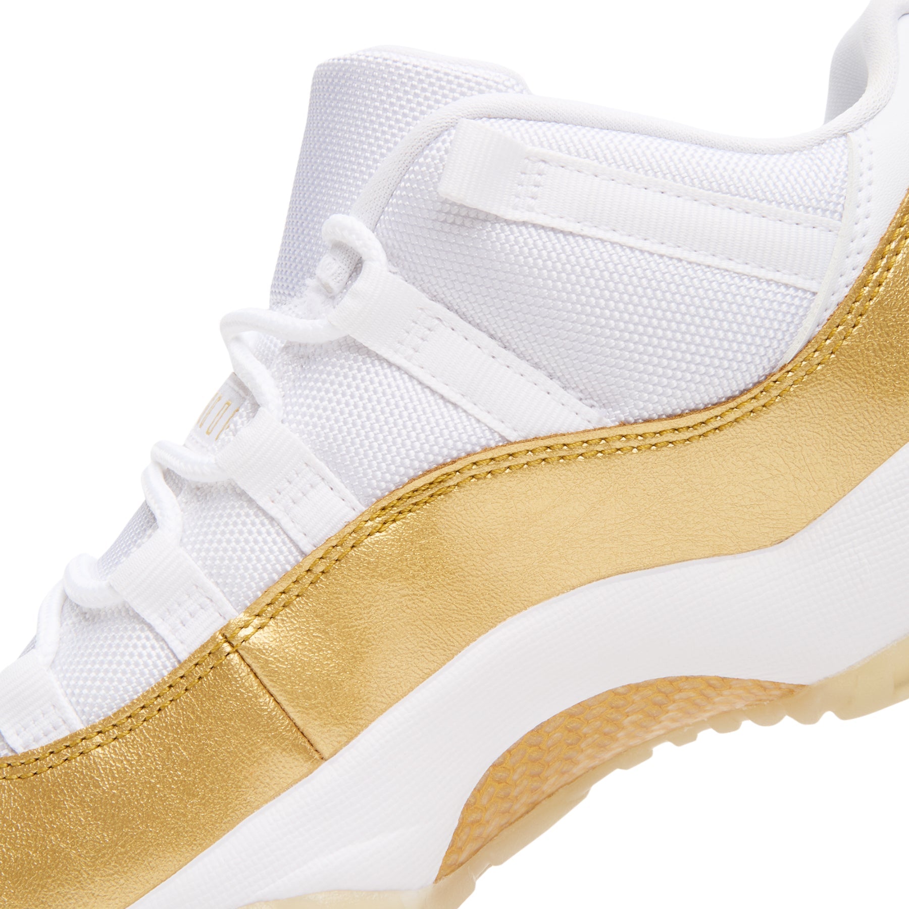 Air Jordan 11 Retro Low "Mother's Day" (White/Metallic Gold-Team Gold)