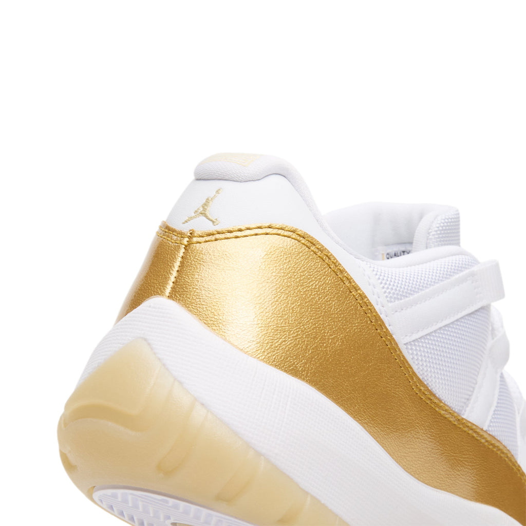 Air Jordan 11 Retro Low "Mother's Day" (White/Metallic Gold-Team Gold)
