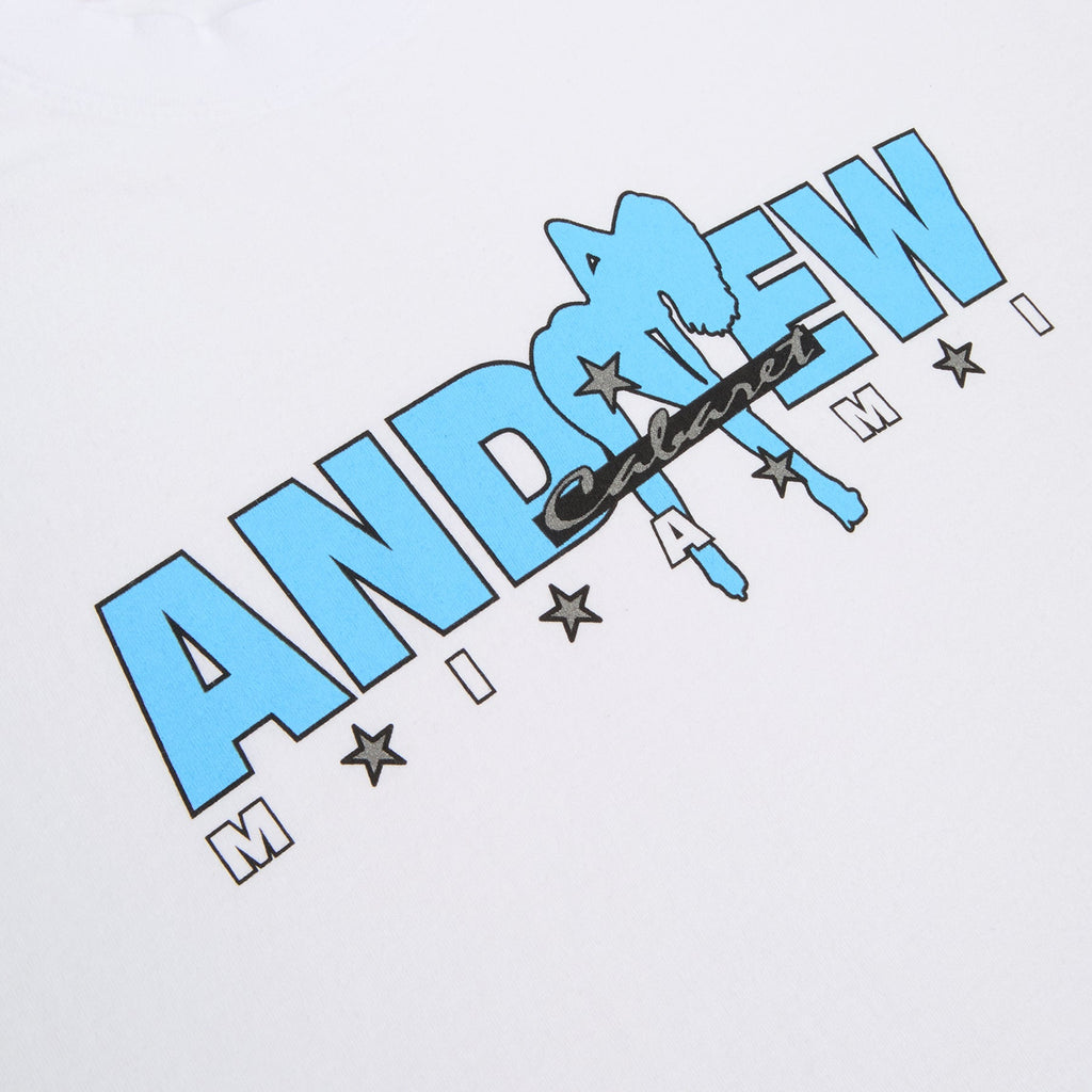 Andrew Cabaret Tee (White)