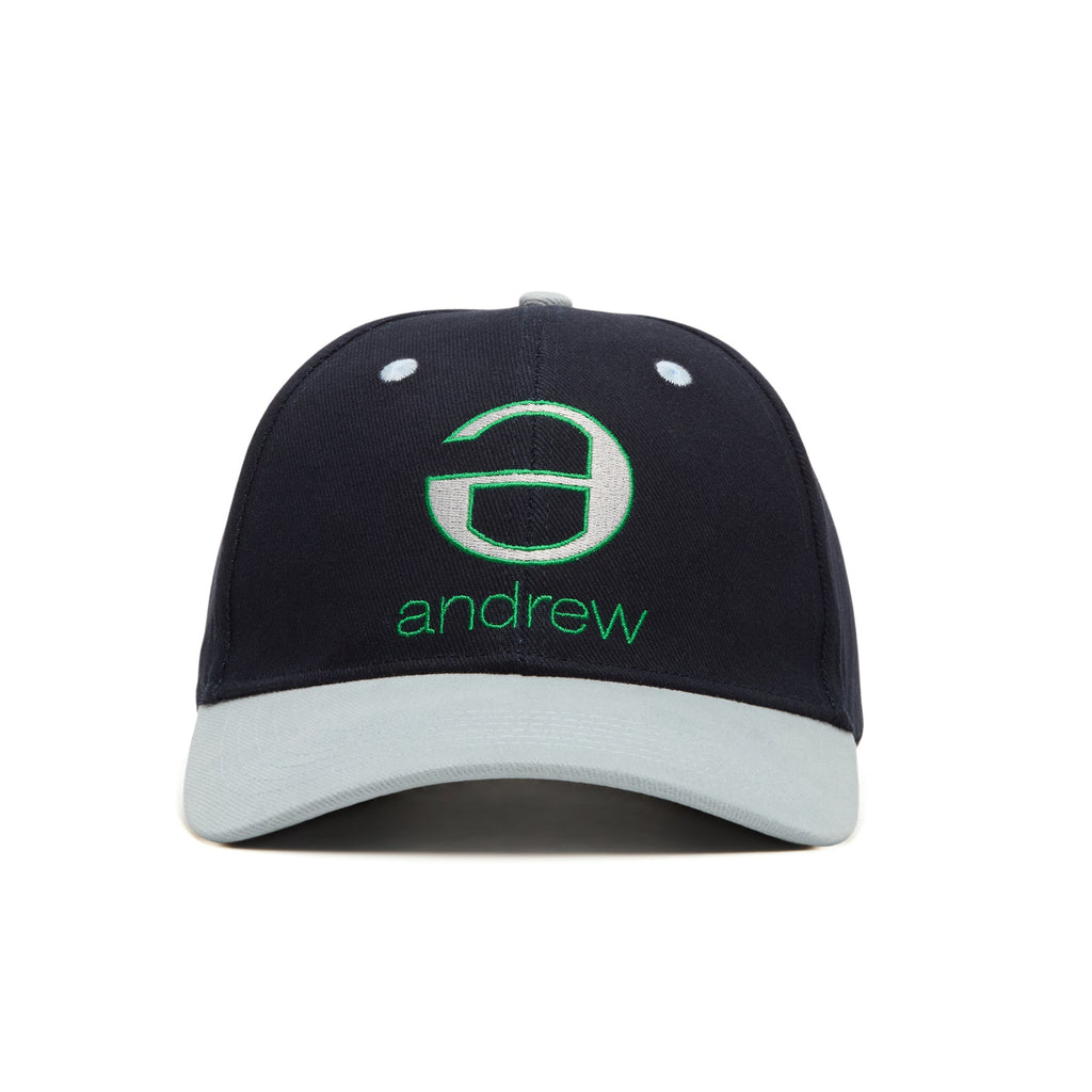 Andrew Lowercase 6 Panel Dad Hat (Blue)