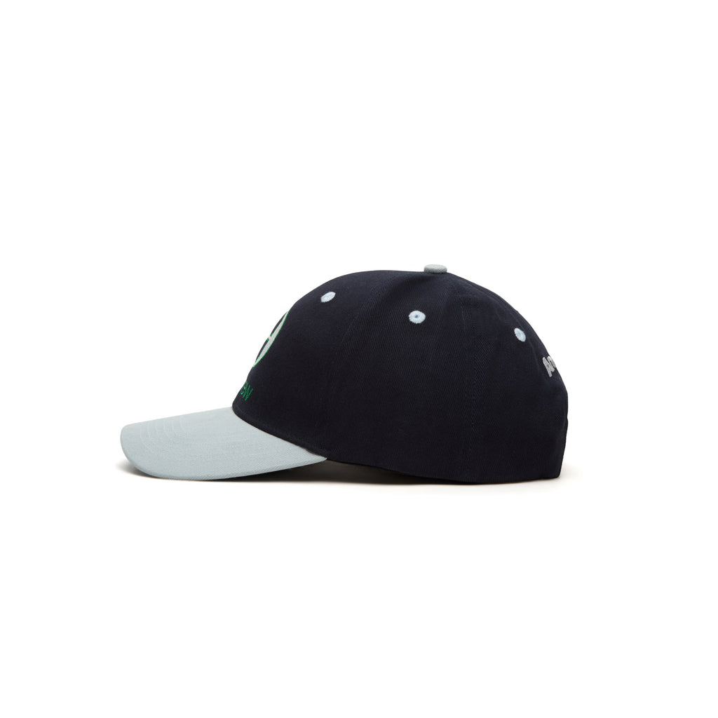 Andrew Lowercase 6 Panel Dad Hat (Blue)
