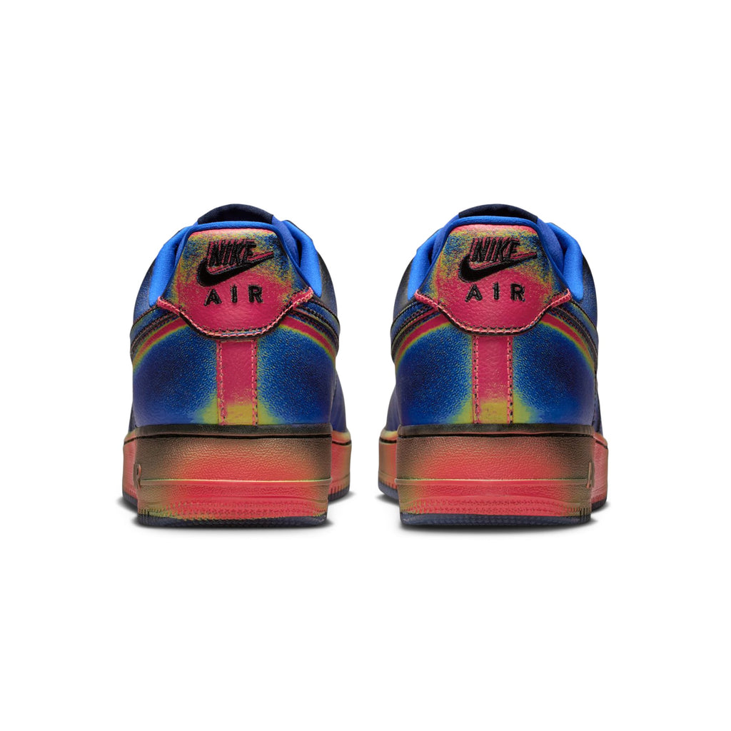 Nike Air Force 1 Low Retro (Black/Racer Blue-Volt Ice-Bright Crimson)