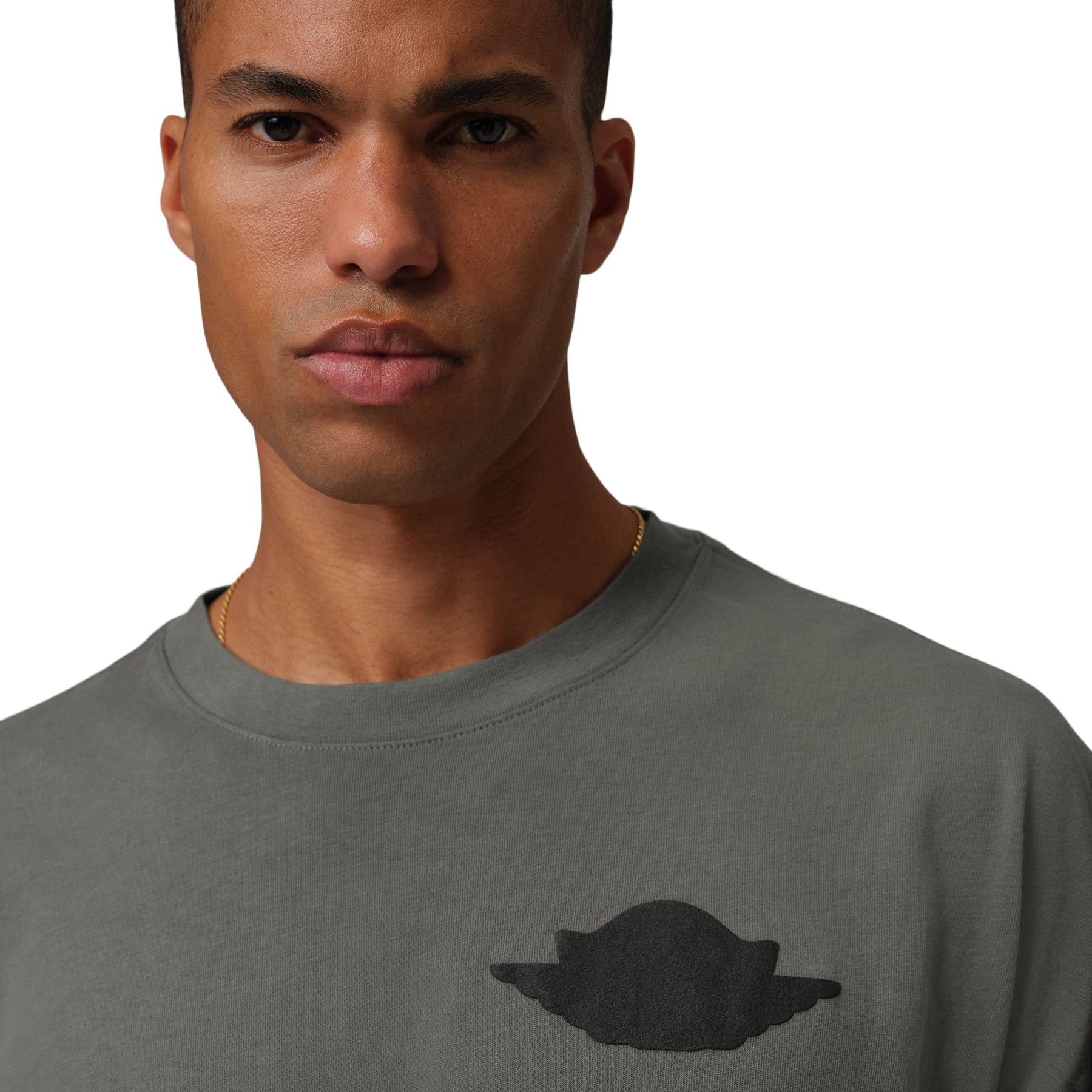 Air Jordan M J Wings LS Tee (River Rock)