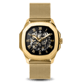 The Avalon Gold + Gold Mesh Strap