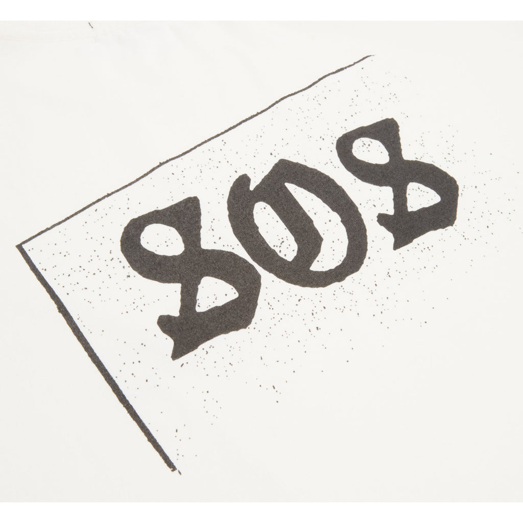 Beach Brains SOS Tee (Crisp white)
