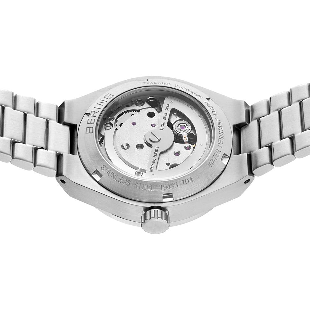 Bering Automatic | silber gebürstet | 19435-704