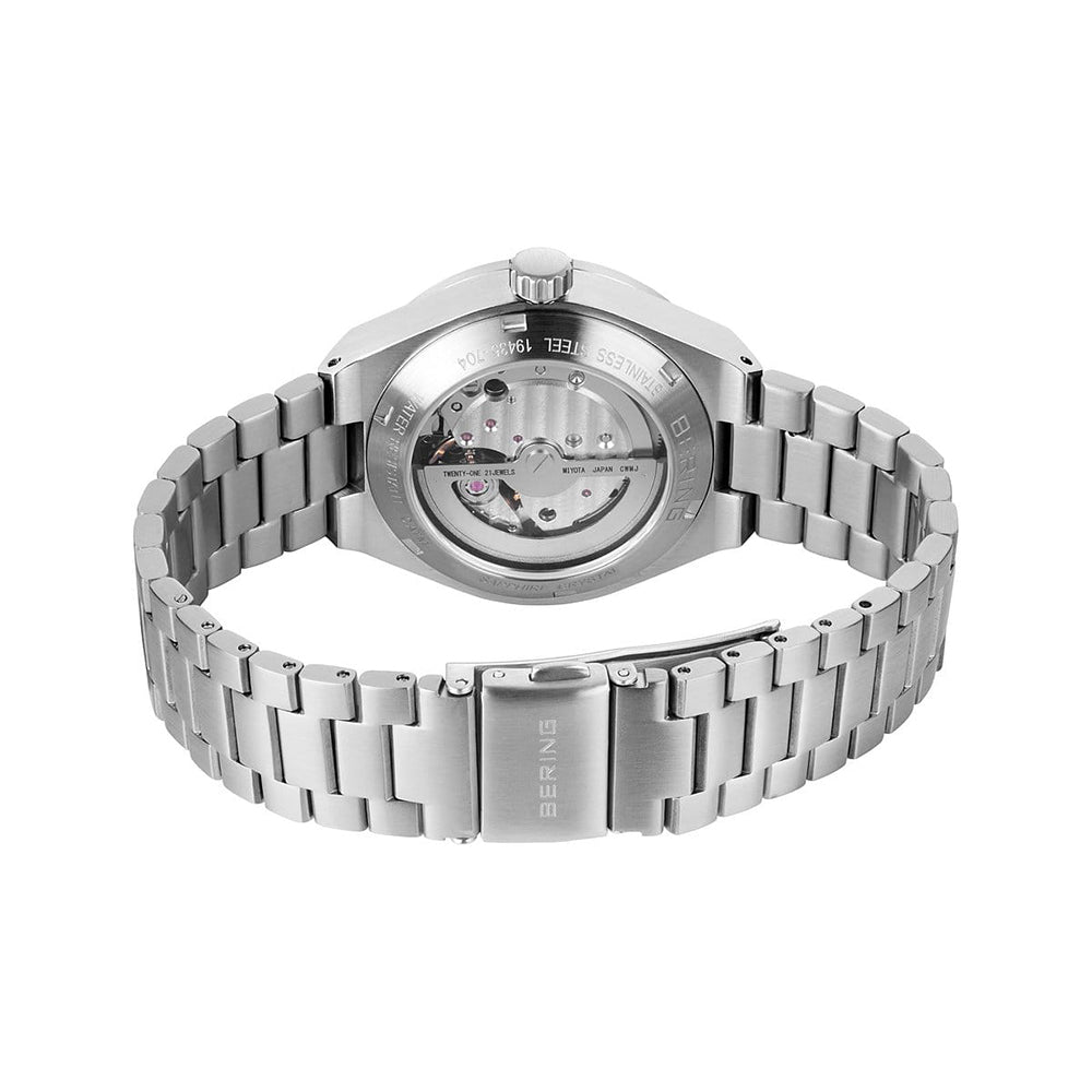 Bering Automatic | silber gebürstet | 19435-704