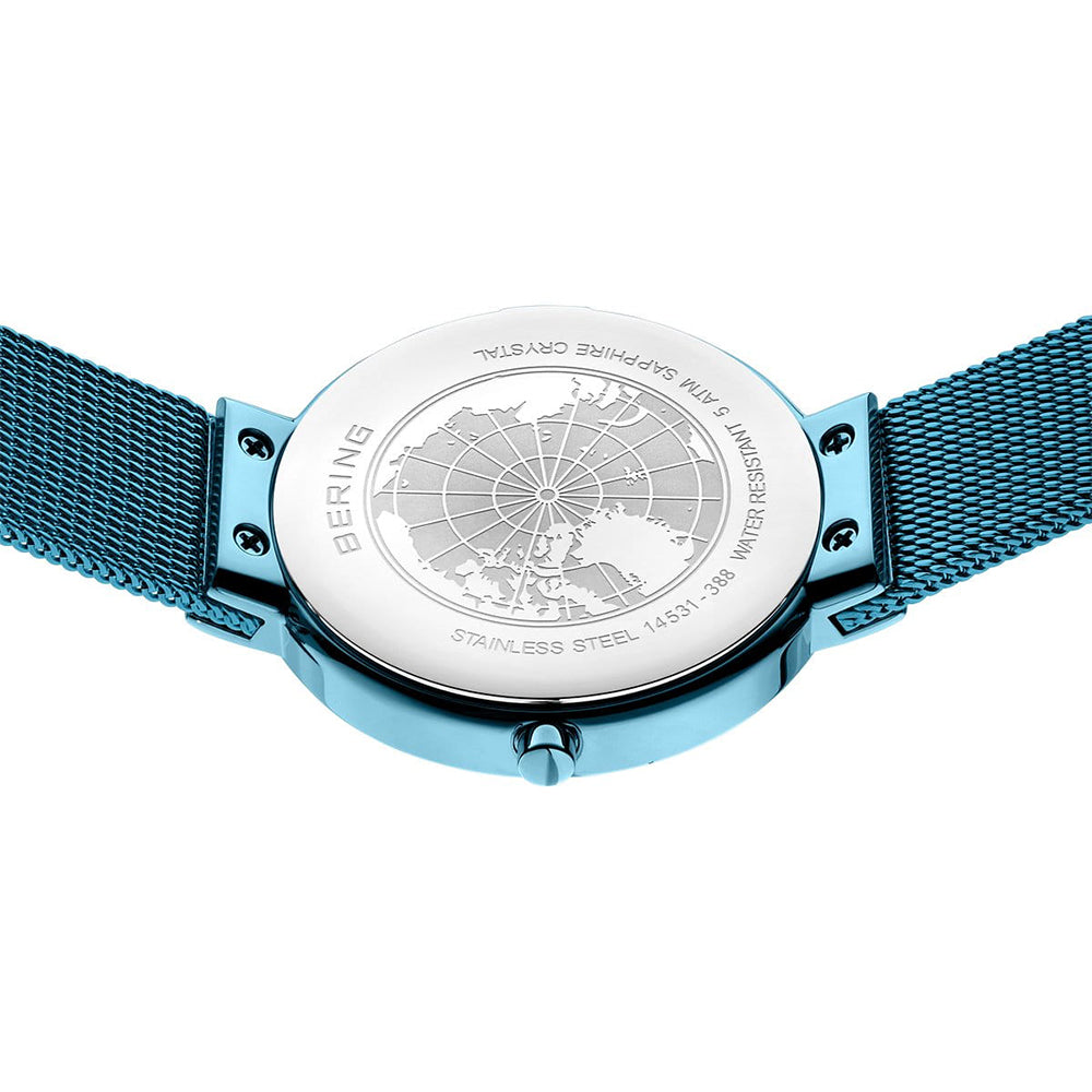 Bering Classic | blau poliert/gebürstet | 14531-388