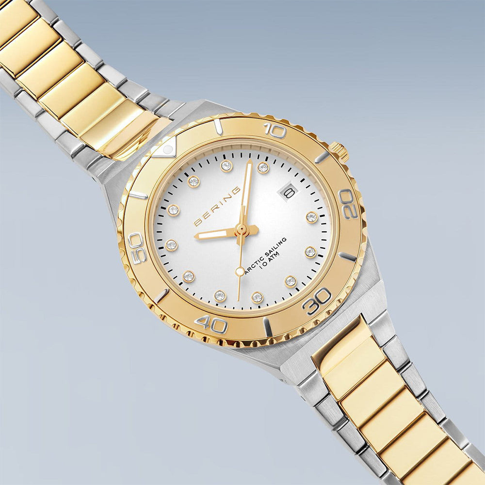 Bering Classic | silber/gold poliert/gebürstet | 18936-710