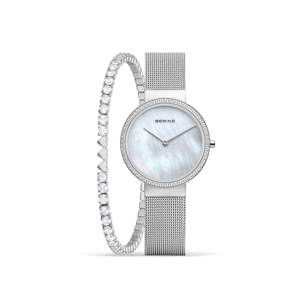 Bering Classic | silber poliert/gebürstet | 14531-004-GWP190
