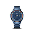 Bering Solar | blau poliert/gebürstet | 14442-797