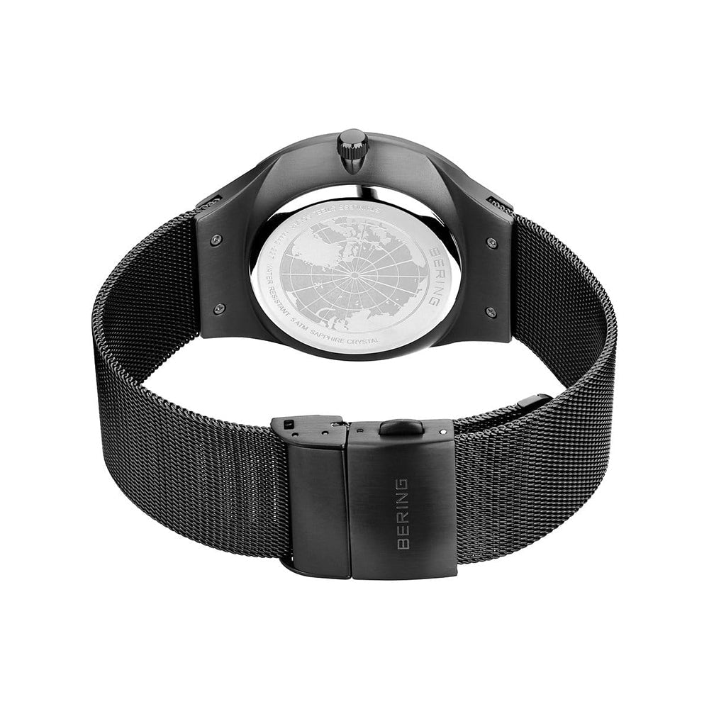 Bering Solar | schwarz poliert/gebürstet | 14442-227