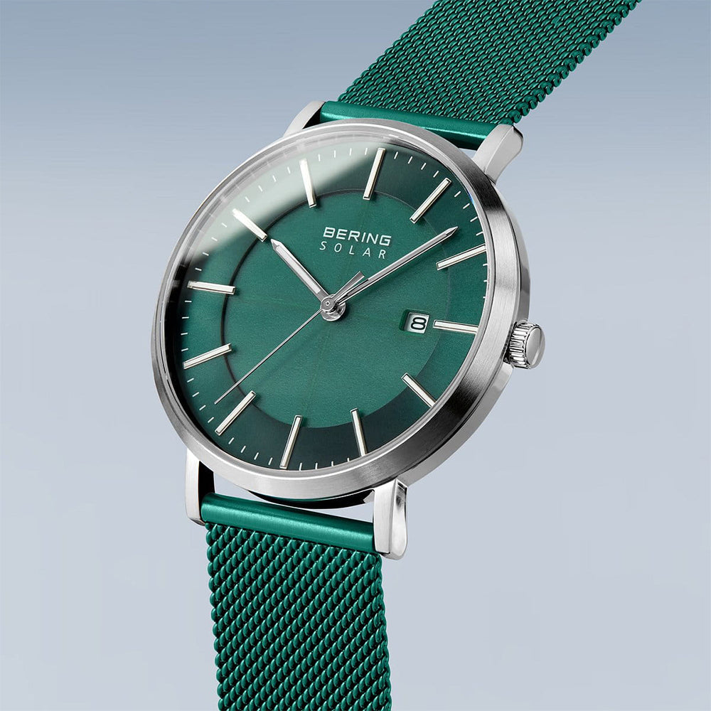 Bering Solar | silber gebürstet | 15439-808
