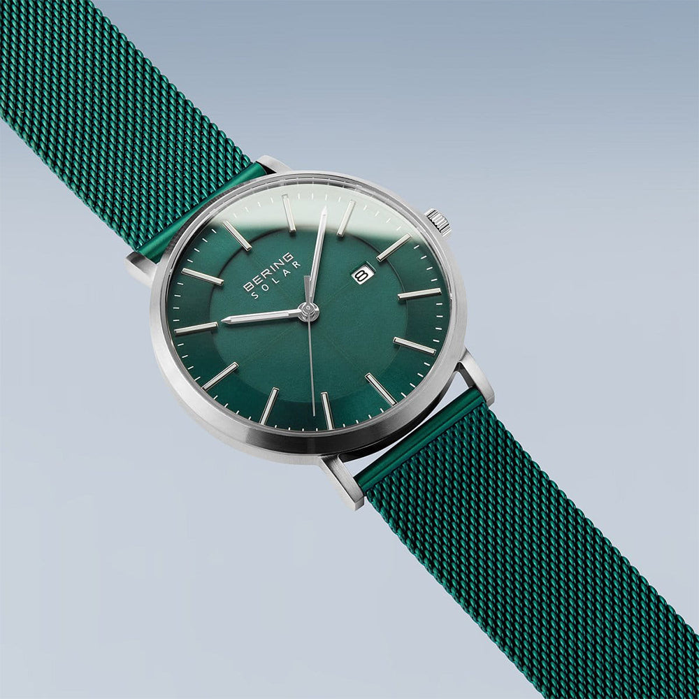 Bering Solar | silber gebürstet | 15439-808