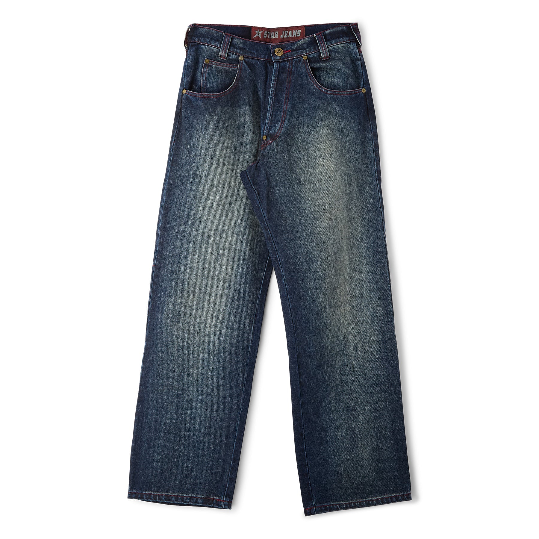 Carpet Company Aged C-Star Jeans (Blue)