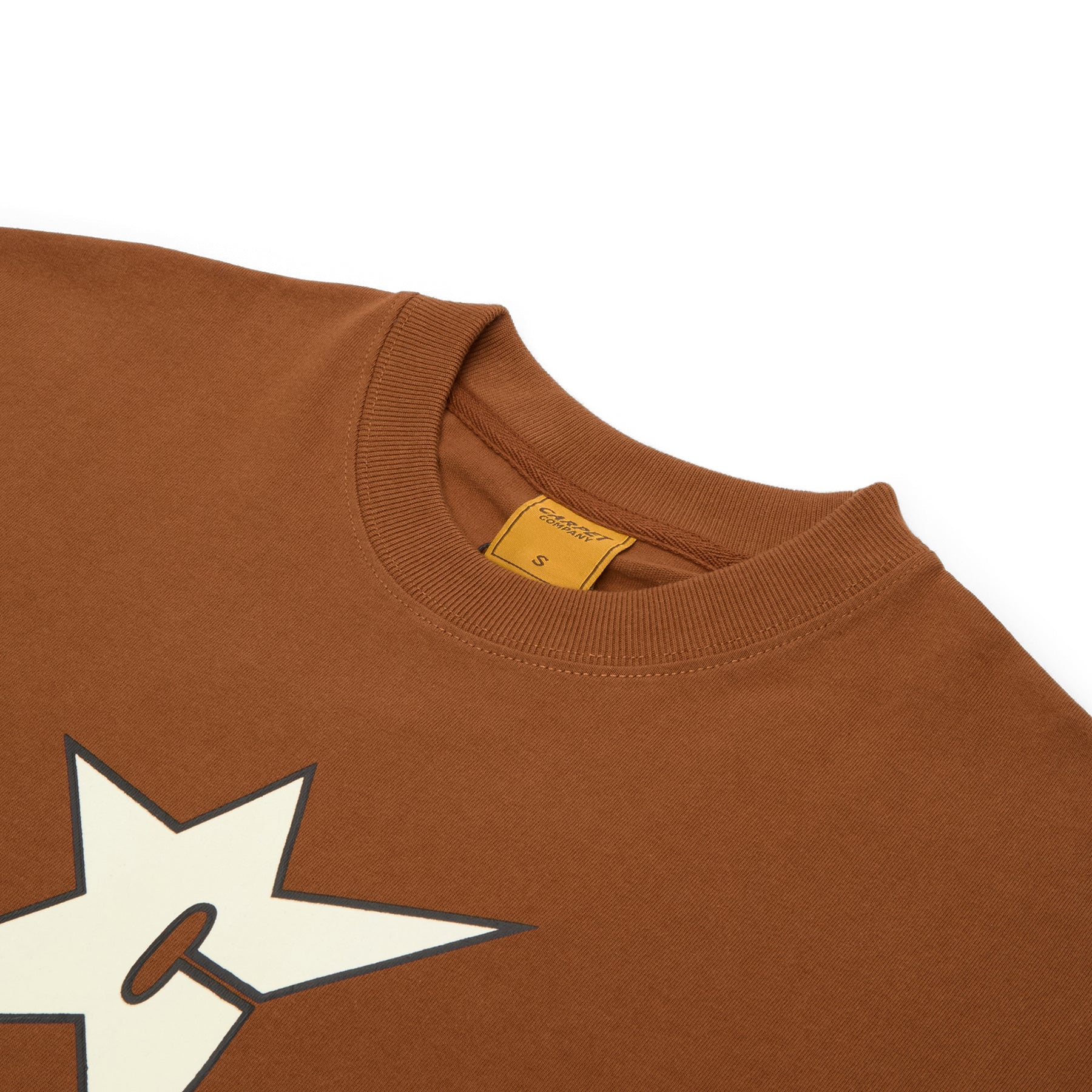 Carpet Company C-Star Glow in the Dark Tee (Brown)