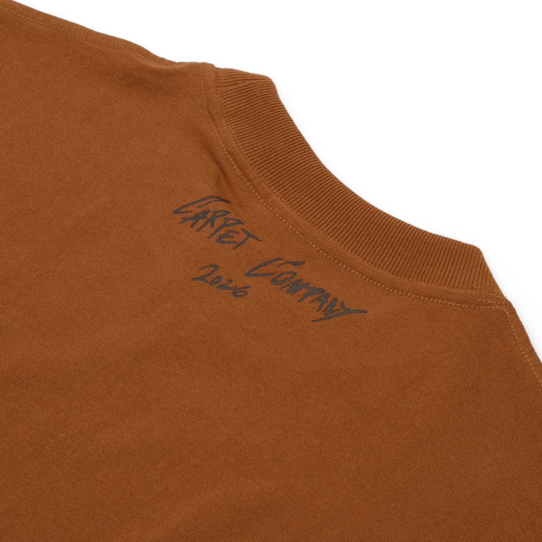 Carpet Company C-Star Glow in the Dark Tee (Brown)