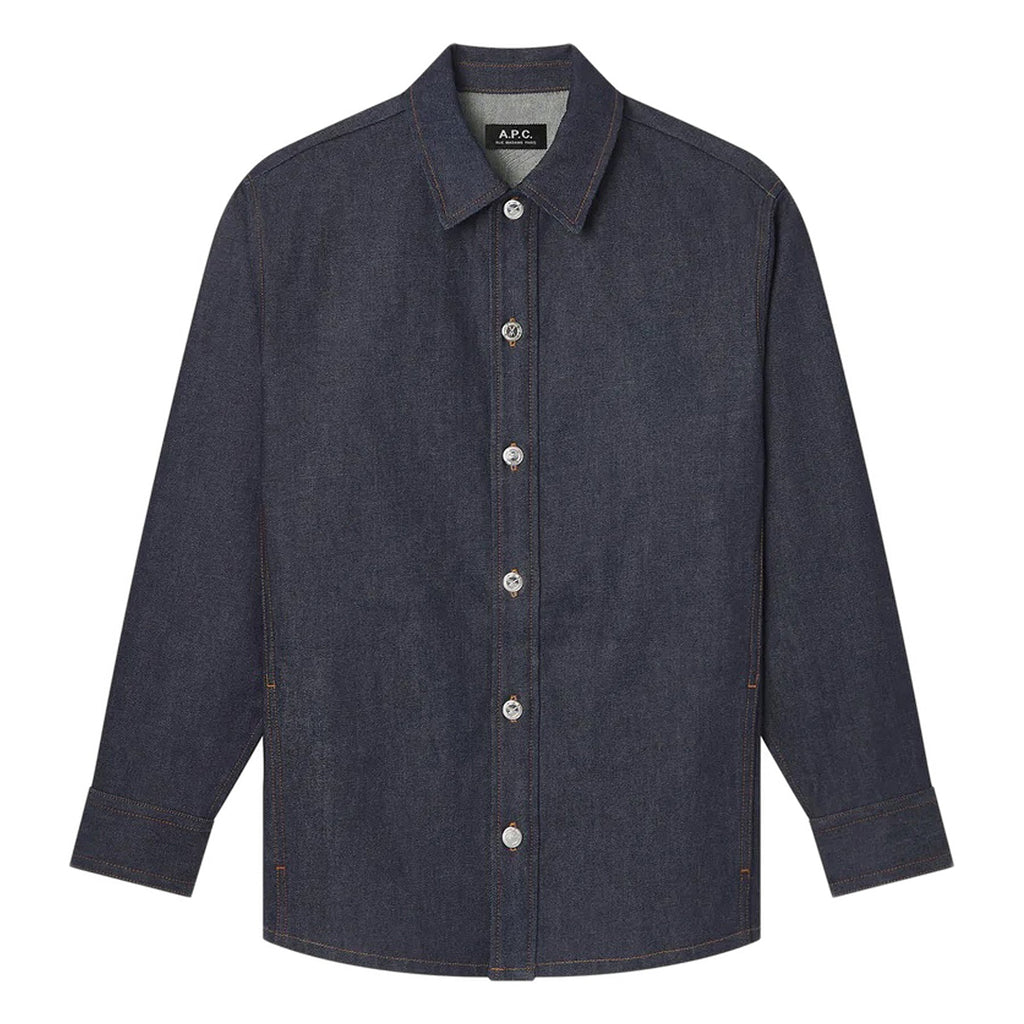 A.P.C. Japanese Denim Jacket (Dark Indigo)
