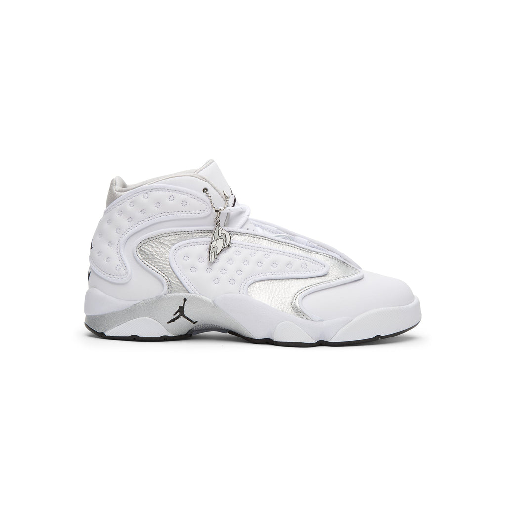 Air Jordan OG (White/Metallic Silver-Black)