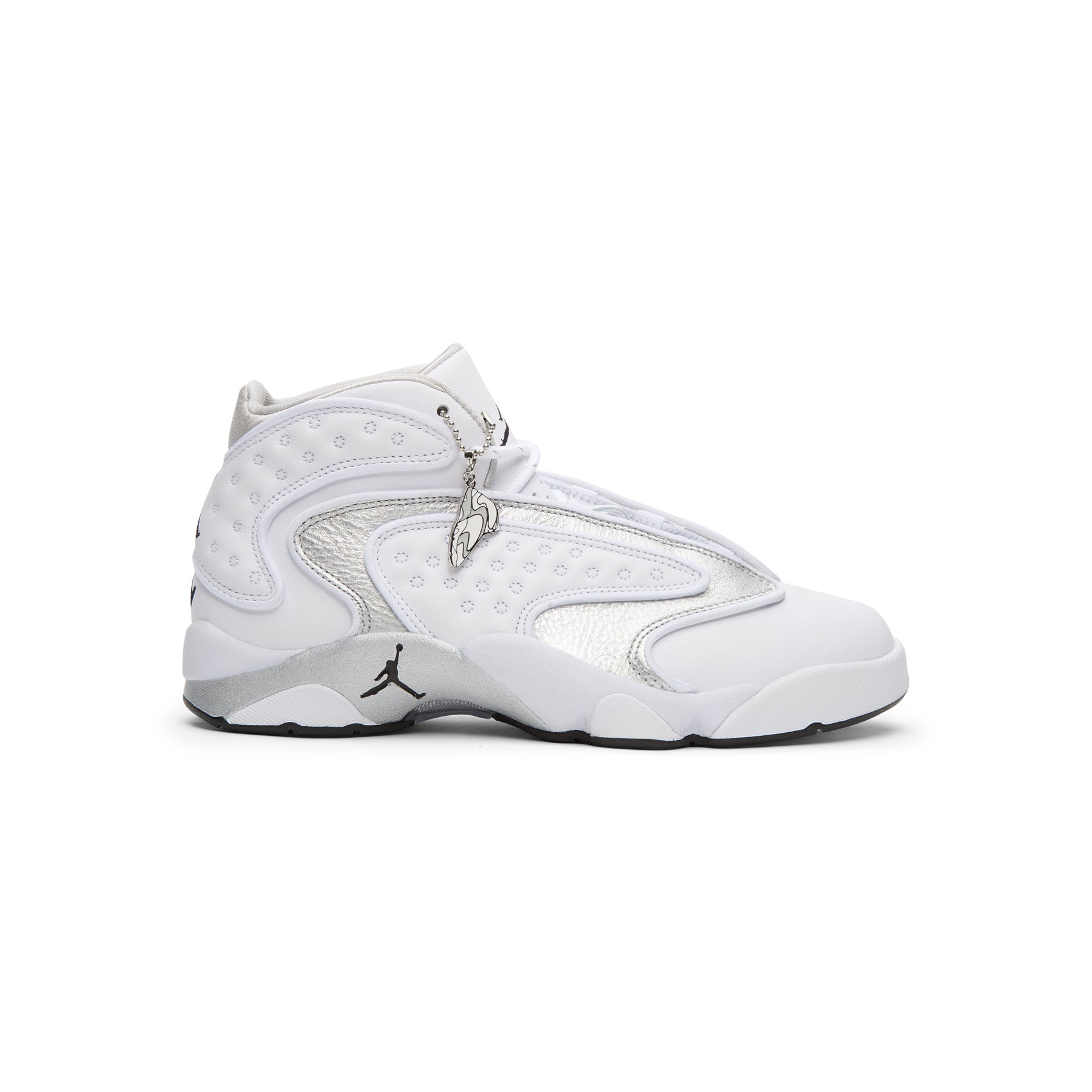 Air Jordan OG (White/Metallic Silver-Black)