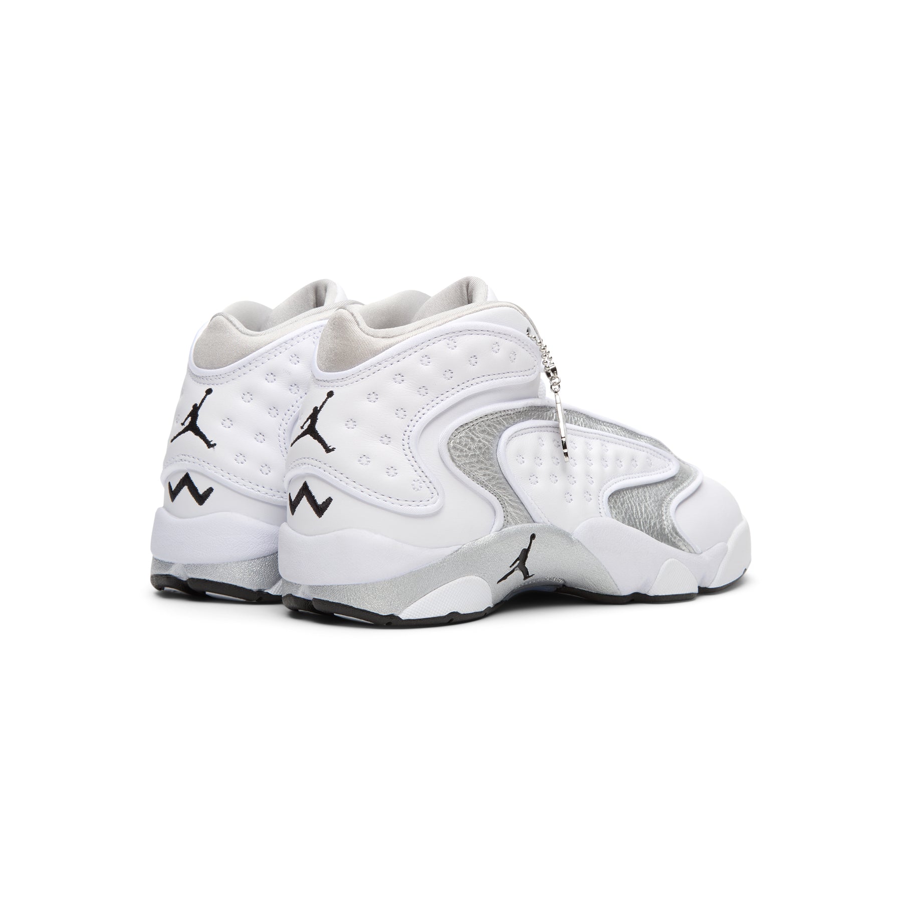 Air Jordan OG (White/Metallic Silver-Black)