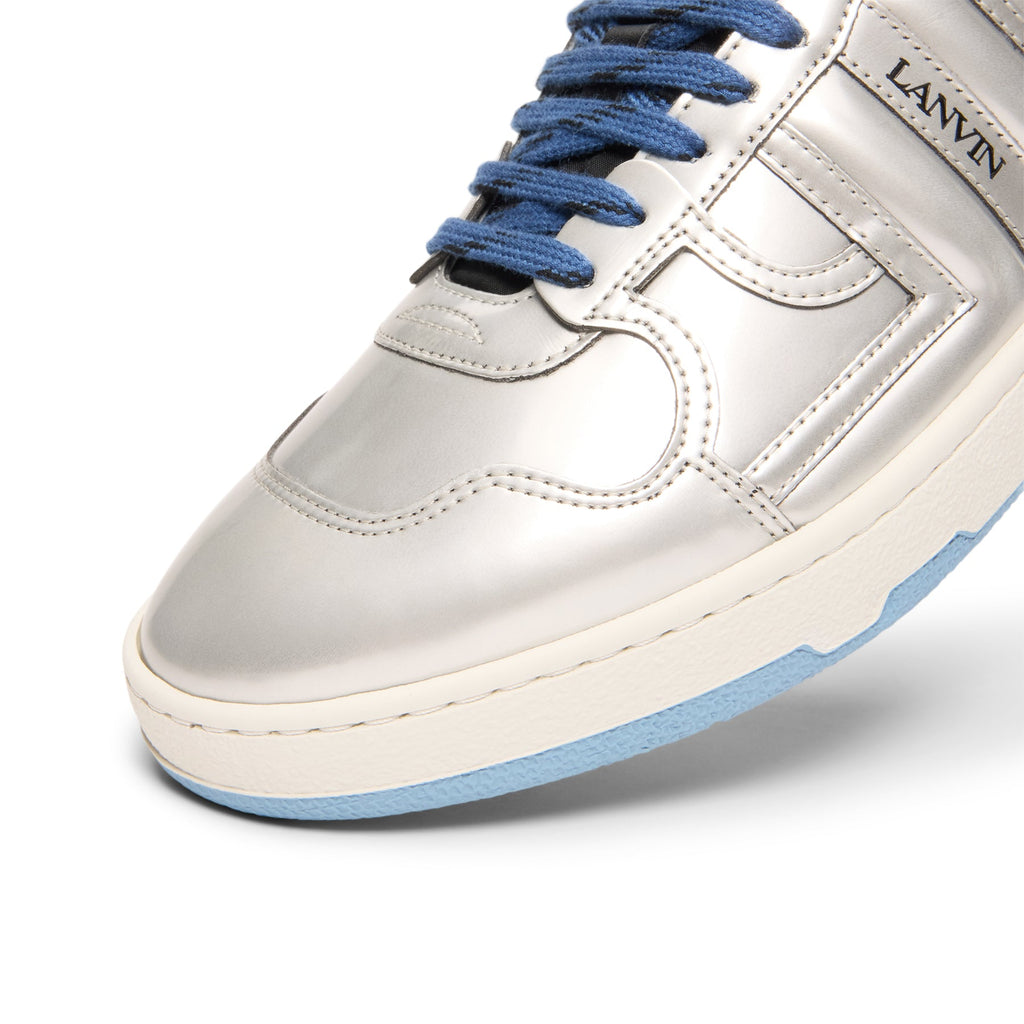 Lanvin Clay Mesh Sneakers (Silver)