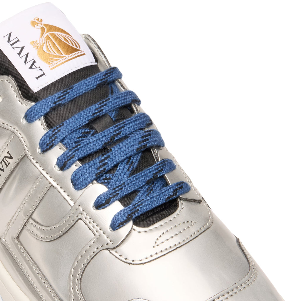 Lanvin Clay Mesh Sneakers (Silver)