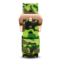 Green Camo Strap With Rose Gold Buckle