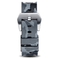 Grey Camo Strap With Silver Buckle