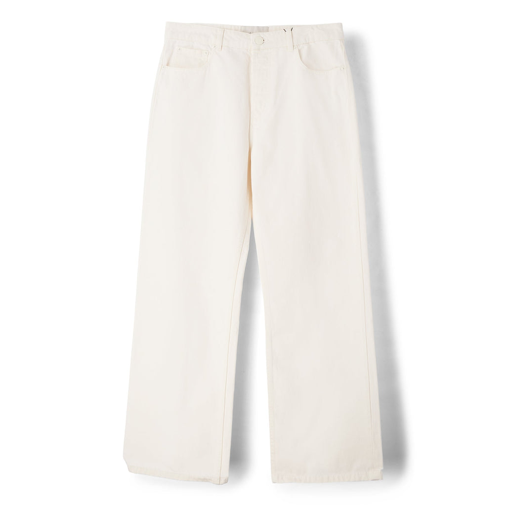 AMI Large Fit Jeans (Blanc creme)