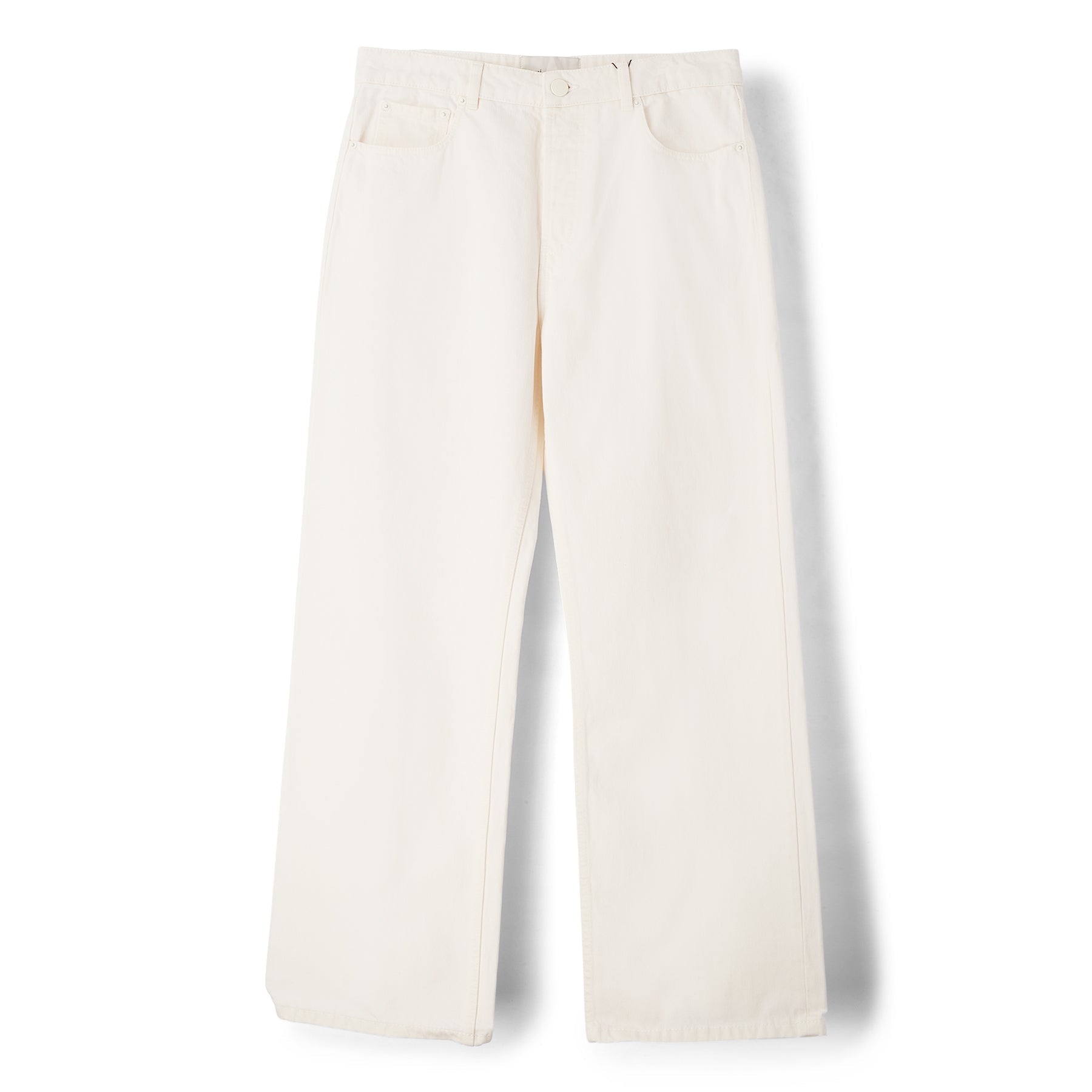 AMI Large Fit Jeans (Blanc creme)