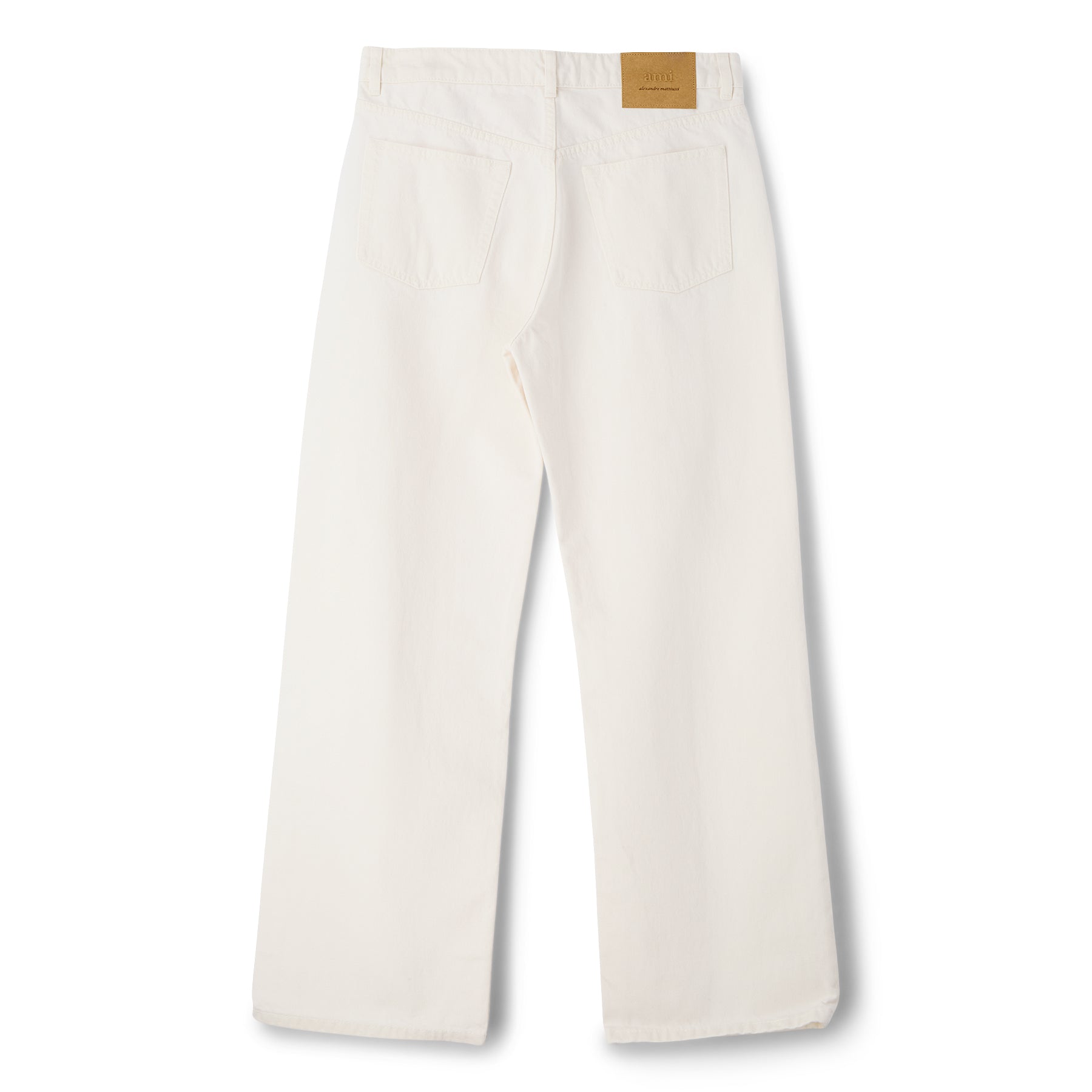 AMI Large Fit Jeans (Blanc creme)